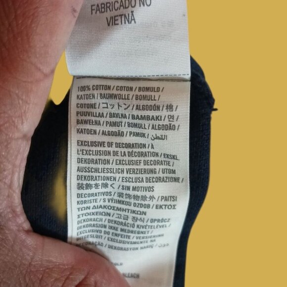 Abercrombie & Fitch Muscle Polo Shirt XL Casual Boy Navy/red XLarge - Picture 4 of 13